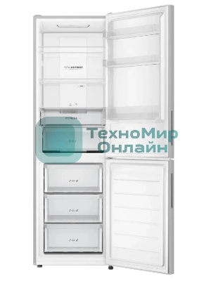 Холодильник Haier CEF536CSG серебристый двухкамерный 240/105 л морозилка снизу, No Frost
