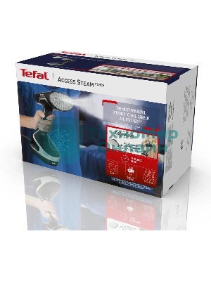 Отпариватель Tefal DT8230E1 черный/серый, 2000 Вт, 30 г/мин, 200 мл