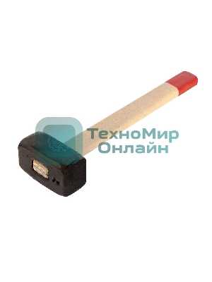 Кувалда Сибртех 2000 г, кованая головка, деревянная рукоятка, 380 мм