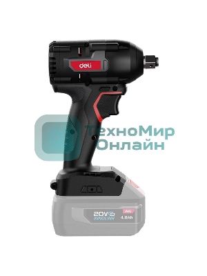 Гайковерт ударный аккумуляторный Deli DE-BS20-1 (Без АКБ и ЗУ, 20V, 350Нм, 0-2800об/мин, 0-3600уд/мин)
