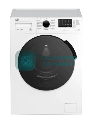 Стиральная машина Beko WSPE7612W белый, загрузка фронтальная 7 кг, 1200 об/мин., класс: А+++