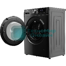 Стиральная машина Hyundai WFD9403 темно-серый, загрузка фронтальная 10кг, 1400 об/мин., класс: B