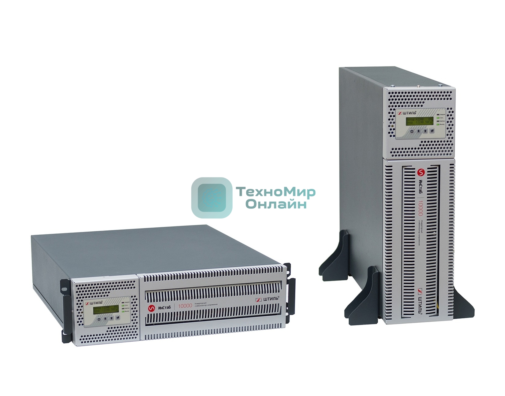 Стабилизатор напряжения Штиль ИнСтаб IS5000RT 4500Вт 5000ВА серый