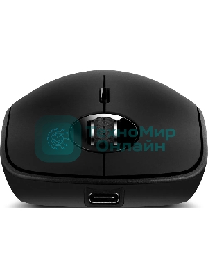 Мышь беспроводная SVEN RX-570SW черный, 1600 dpi, радиоканал, Bluetooth, USB, кнопки - 4