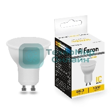 Лампа светодиодная Feron LB-960 LED 13вт 230В GU10 теплый
