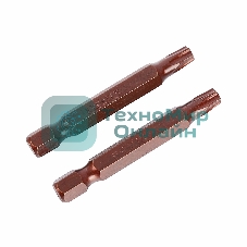 Бита EDGE by PATRIOT T27, сталь S2, длина 50 мм, 2шт в блистере