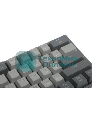 Клавиатура Redragon Fizz проводная, USB Type-A, серый