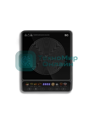 Плита настольная электрическая BQ HP114B черный 2000 Вт