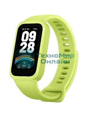 Фитнес-браслет Xiaomi Smart Band 9 Active TFT корп.:зеленый рем.:зеленый (BHR08L1GL)