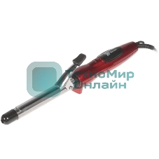 Щипцы для завивки волос Василиса ПЛ1-15 красный/черный, 19 мм, 180 °C, 1 режим