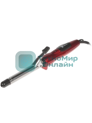 Щипцы для завивки волос Василиса ПЛ1-15 красный/черный, 19 мм, 180 °C, 1 режим