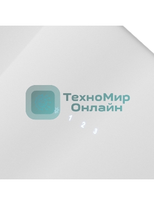 Вытяжка наклонная Elikor Антрацит 60П-650-Е3Д белый, 60 см, 650 куб. м/ч, 60 дБ