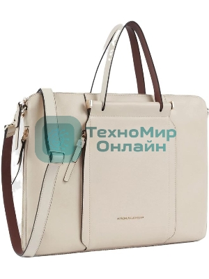 Деловая сумка женская Piquadro Circle CA4021W92/BECU с отделением для ноутбука 15.6