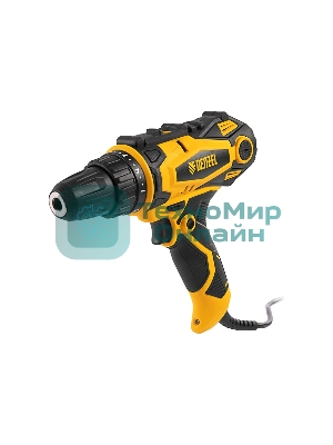 Дрель-шуруповерт Denzel SD-300-10, 300Вт, 40 Нм, щеточный
