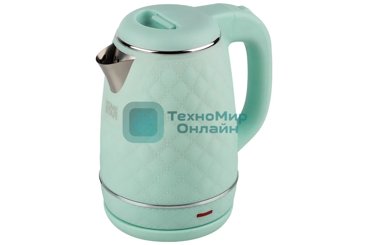 Чайник электрический Homestar HS-1007 зеленый (107007)