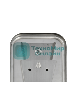 Дозатор для жидкого мыла из нерж. стали, матовый puff-8605m хром матовый, 500 мл, 17х12х12 см