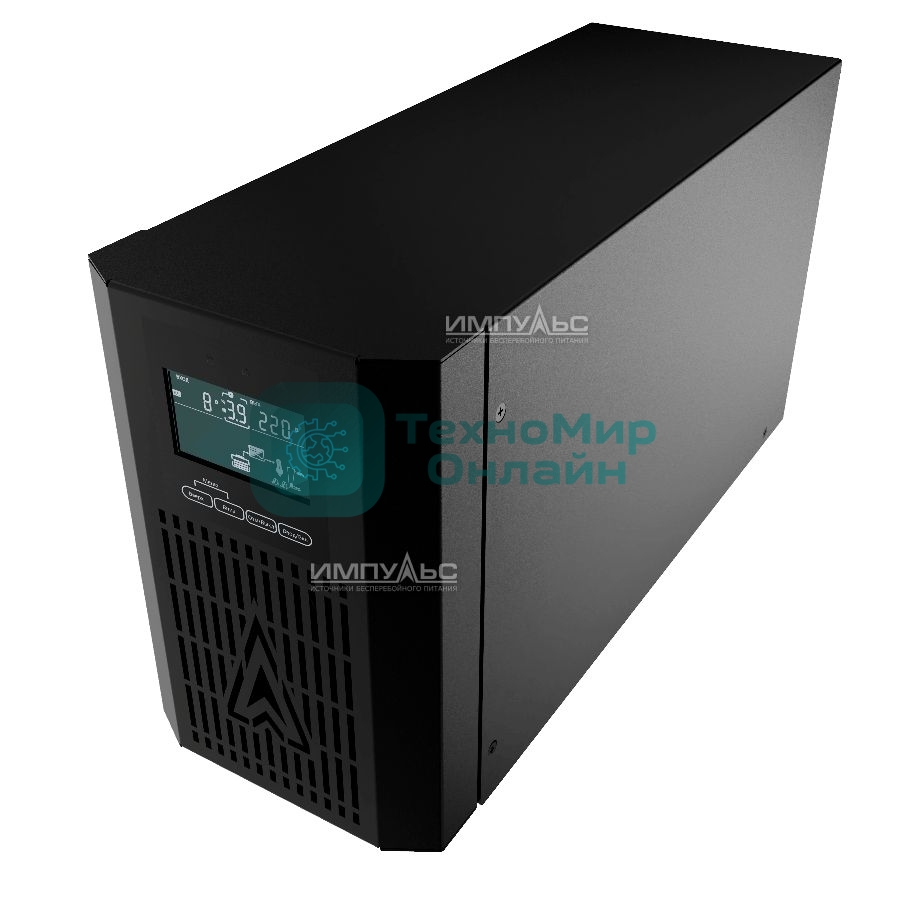 Источник бесперебойного питания Импульс ФОРА 1500 1500Вт 1500ВА черный