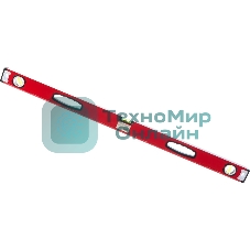 Уровень алюминиевый Matrix, фрезерованный, 3 глазка, рукоятки, 1000 мм