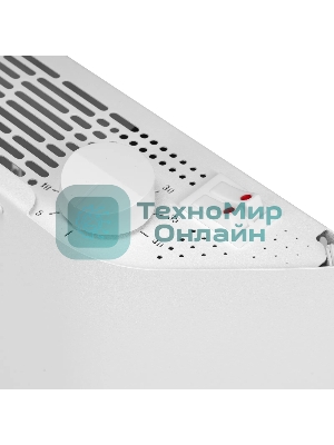 Конвектор электрический Denzel XCE-2000 белый, 2000 Вт, 25 м2, термостат