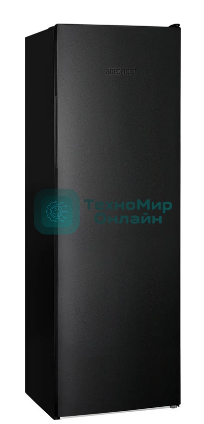 Морозилка Nordfrost DF 268 BAP, черный, 256л, 6 ящиков