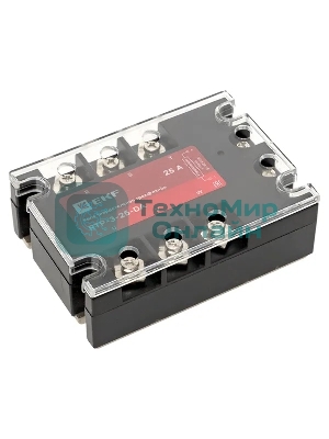 Реле твердотельное трехфазное RTP-25-DA PROxima EKF rtp-3-25-da