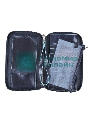 Мультипортмоне Piquadro Blue Square PP3246B2/BLU2 синий натур.кожа