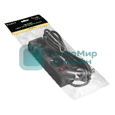 Удлинитель ExeGate EC-3-3B EX279351RUS черный, 3 м, евровилка, 3 розетки, 2200 Вт