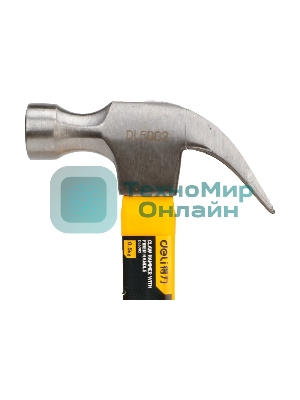 Молоток-гвоздодер Deli DL5002 500 гр Фибергласовая рукоять