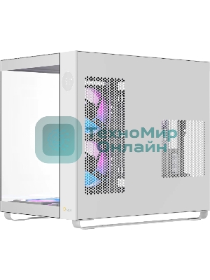 Компьютерный корпус Ocypus Iota C70 WH ARGb ATX/win/белый/6 ARGb fans/no PSU/Tempered Glass