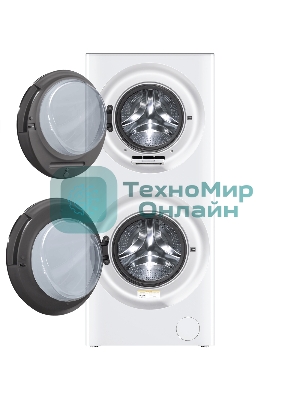 Стирально-сушильная машина Maunfeld MFWD14157WH06 белый, загрузка фронтальная 7 кг, 1400 об/мин., класс: А