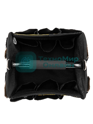 Переноска для инструмента Denzel 260х240х300 мм, 22 кармана, наплечный ремень