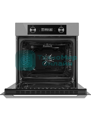 Шкаф духовой электрический Maunfeld AEOH60102S, 60л, дверца с 3 стеклами, нержавеющая сталь