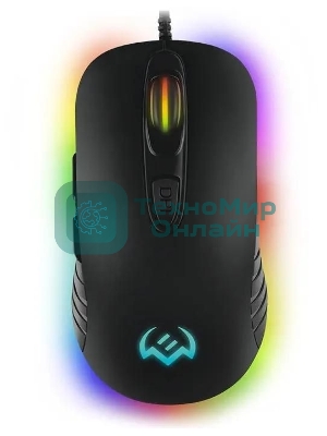 Мышь проводная SVEN RX-G820 черный, 4800 dpi, USB, кнопки - 6