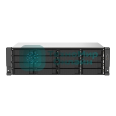 Сетевое хранилище без дисков SMB QNAP TS-1673AU-RP-16G NAS 16 HDD trays, 2x 2.5 GbE, rackmount, 2 PSU. 4-core AMD V1500B 2,2 GHz,RAM 16 Gb (1 x 16 GB) up to 32 Gb (2 x 16 GB). W/o rail kit RAIL-B02
