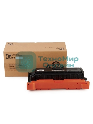 Картридж лазерный GalaPrint GP-CF321A (№653A) голубой (16500 стр) для HP Color LaserJet M680/M680dn/M680f/M680f/M680z
