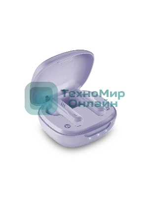 Наушники Genius HS-M905BT Light Purple. Bluetooth 5.3, возможность отключения, зарядка Type-C, кабель в комплекте. Цвет: сиреневый