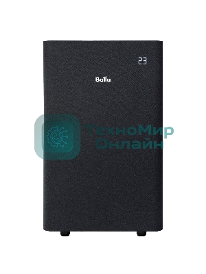 Кондиционер мобильный Ballu Velure BPAC-12 EW/N6 12000 BTU, 30 м², 50 дБ, охлаждение, осушение, черный