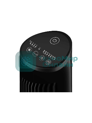 Напольный вентилятор Maunfeld MTF-1001BR черный