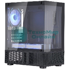 Компьютерный корпус 1STPLAYER MIKU Mi2-A ARGb черный mATX 3x120мм ARGb fans Mi2-A-BK-2FC7R-1FC7