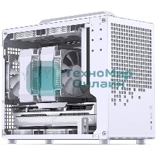 Компьютерный корпус без блока питания Case JONSBO Z20, Mini-Tower, TG, no fan, 1xUSB-A 3.2 + 1xUSB-C 3.2, mATX, mITX White