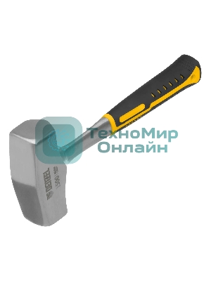 Кувалда Denzel 1,5 кг, цельнометаллическая, двухкомпонентная рукоятка