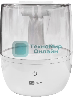 Увлажнитель воздуха AURUM AHR-G3020 белый, 25 Вт, 3 л, ультразвуковой
