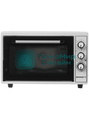 Мини-печь Kraft KF-MO3801W белый, 38 л