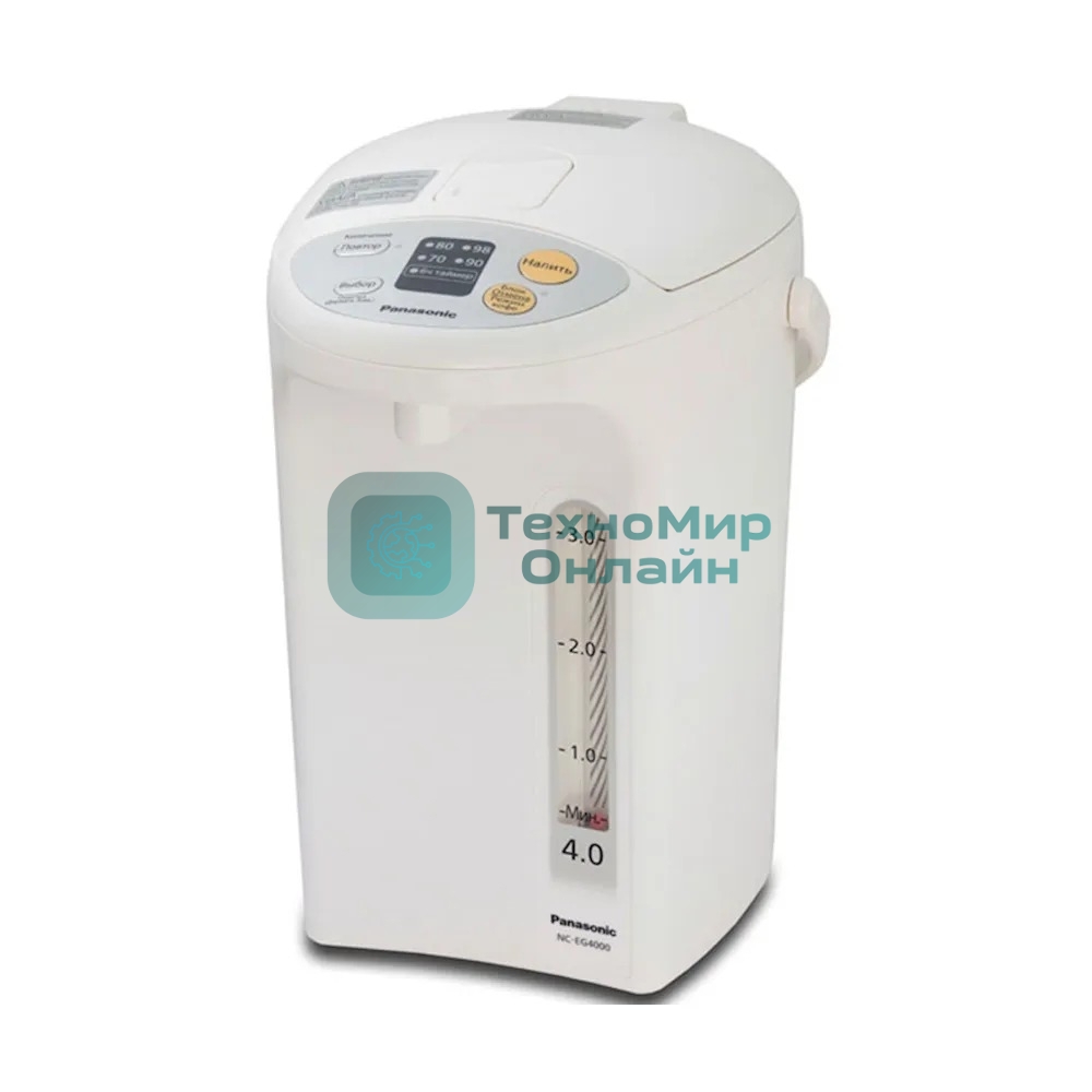 Термопот Panasonic NC-EG4000WTS 4 л, 700 Вт, белый