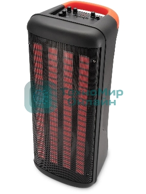 Минисистема Hyundai H-MC1236 черный 40Вт FM USB BT micro SD