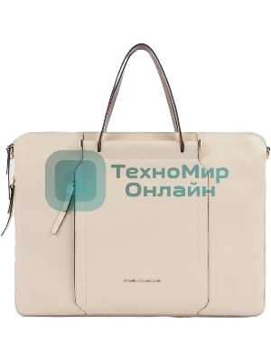 Деловая сумка женская Piquadro Circle CA4021W92/BECU с отделением для ноутбука 15.6