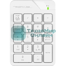 Числовой блок беспроводной A4Tech FGK21C, USB, Радиоканал, белый