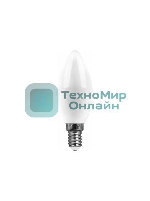 Лампа светодиодная SAFFIT SBC3709 (55170) 9Вт E14 дневной матовая свеча