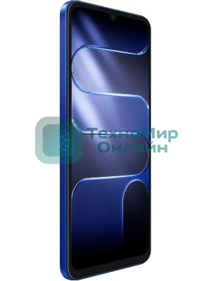 Смартфон Tecno Spark Go 3 128Gb 4Gb синий моноблок 3G 4G 2Sim 6.75
