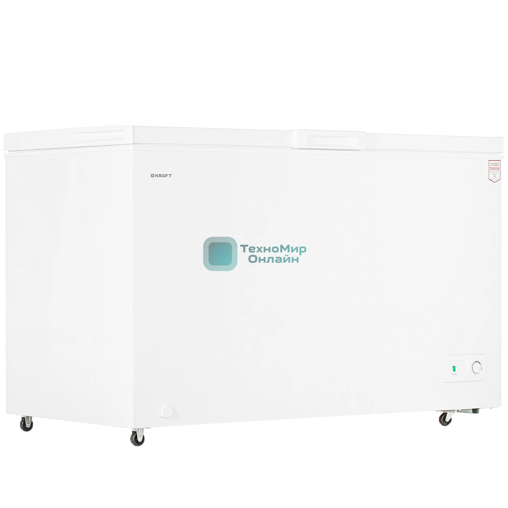 Морозильный ларь Kraft BD(W)-435QX, белый, 410л